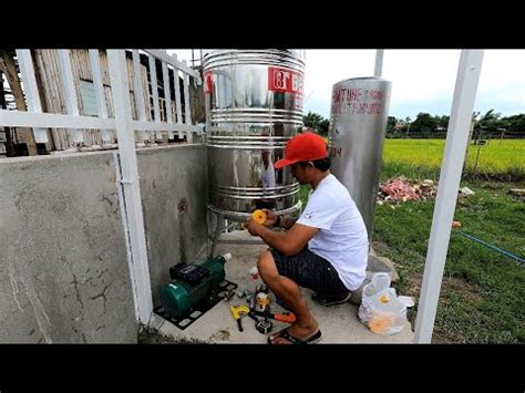 Pag ipit ng hose para lumakas ang tubig